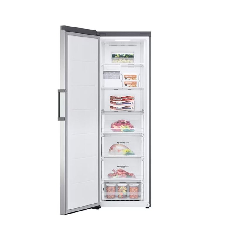 LG 324L One Door Freezer Silver GC-B414ELFM