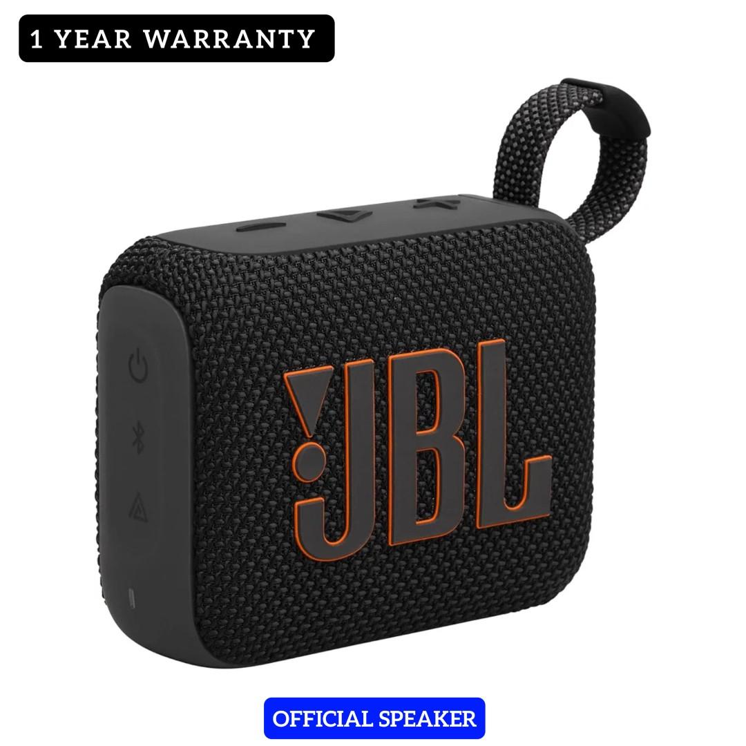 JBL Go 4 Original Ultra-Portable, Waterproof and Dustproof Bluetooth Speaker, Big JBL Pro Sound with Punchy bass, 7-Hour Built-in Battery, Made in Part with Recycled Materials