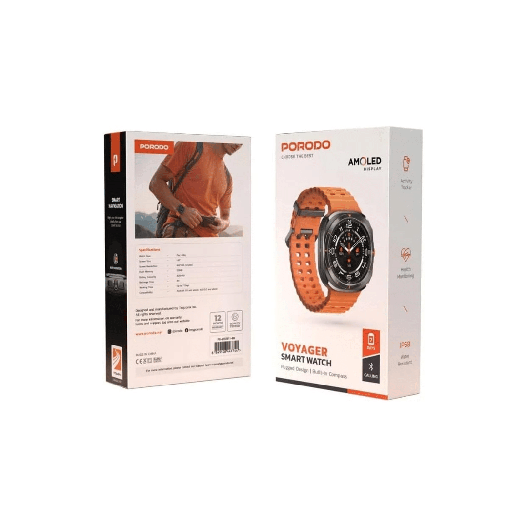 Porodo Voyager Sport Smartwatch - Phones Store Kenya