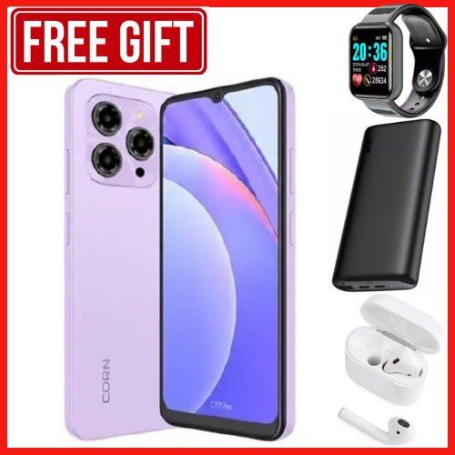 LIMITED TIME DEALS!!!! BRAND NEW CORN C16 PRO MAX 6.6" STORAGE ROM 64GB RAM 5GB STRONG BATTERY 5000 mAh DOUBLE SIM CARD SMART PHONE ON OFFER FINGERPRINT FACE