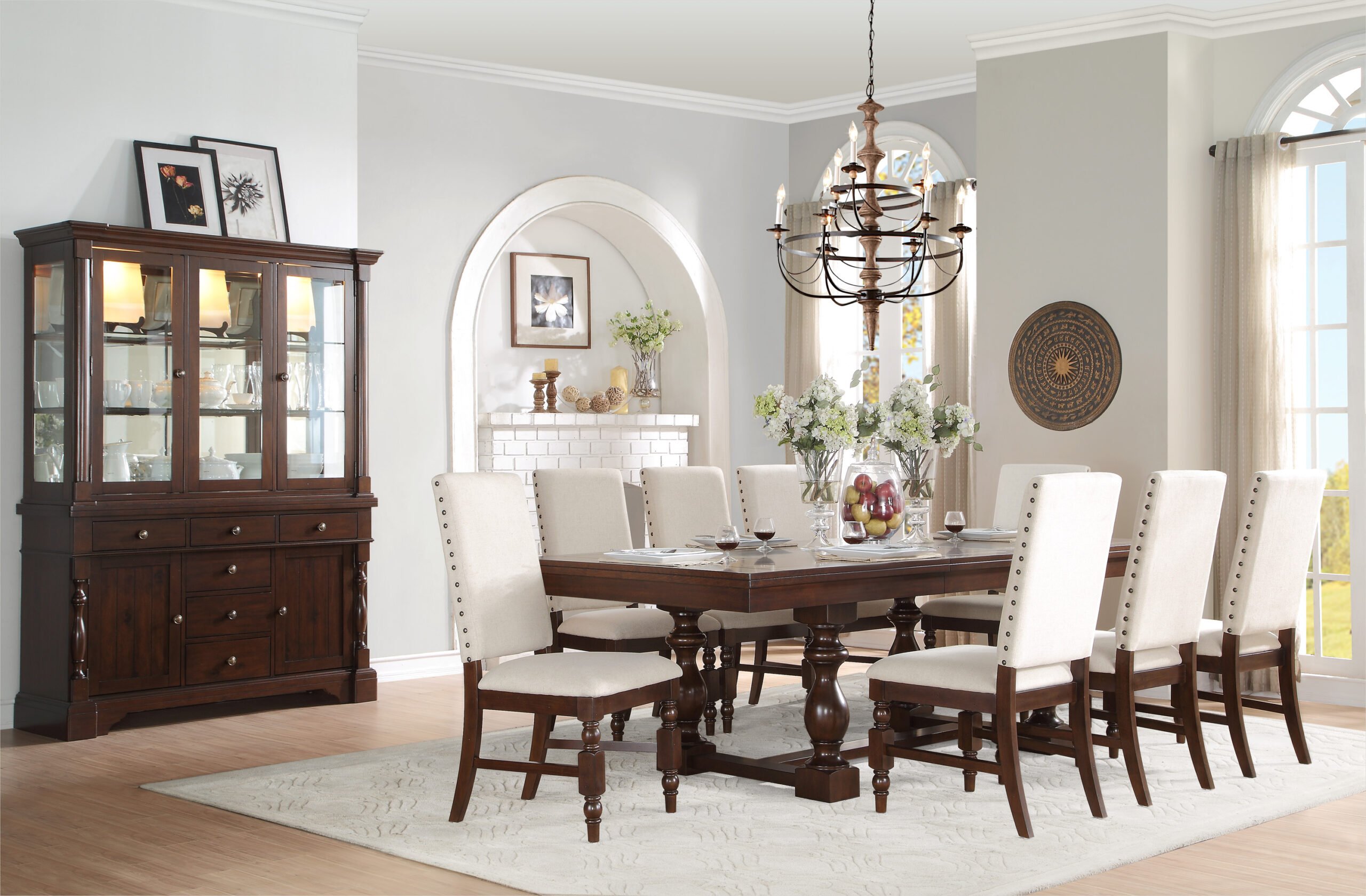 Yates Dining Set for 8
