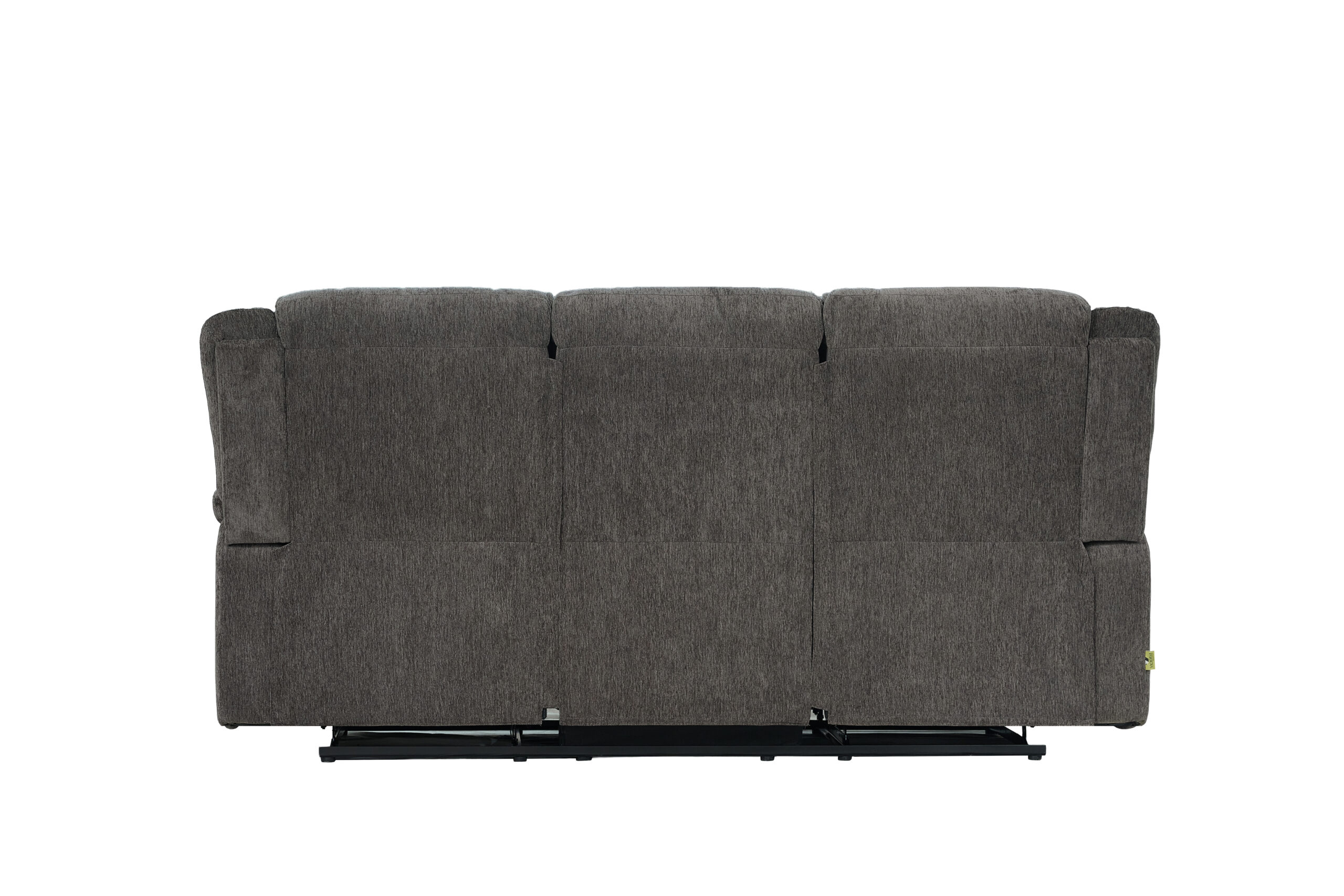 New Crescent 3-Seater Recliner – Dark Grey