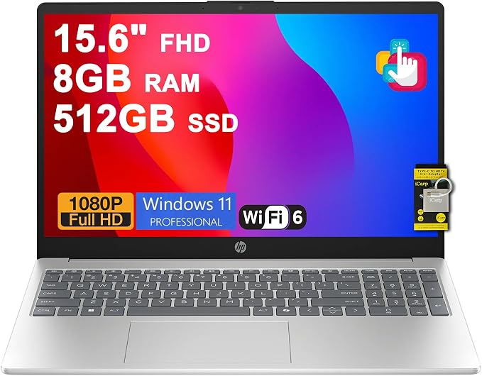 HP 15 Notebook PC | Intel Core Ultra 5 125H | 8GB RAM | 512GB SSD | Intel Arc Graphics | 15.6″ FHD Display - Techsavvy Solutions