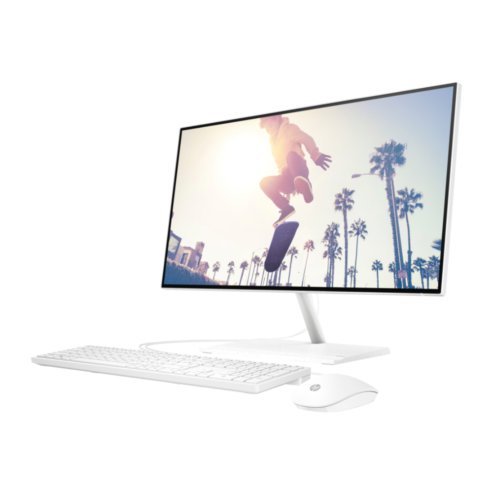 HP AIO 24 CB1013NH - Intel Core i7-1255U 8GB / 512SSD 23.8" FHD, DOS WHITE