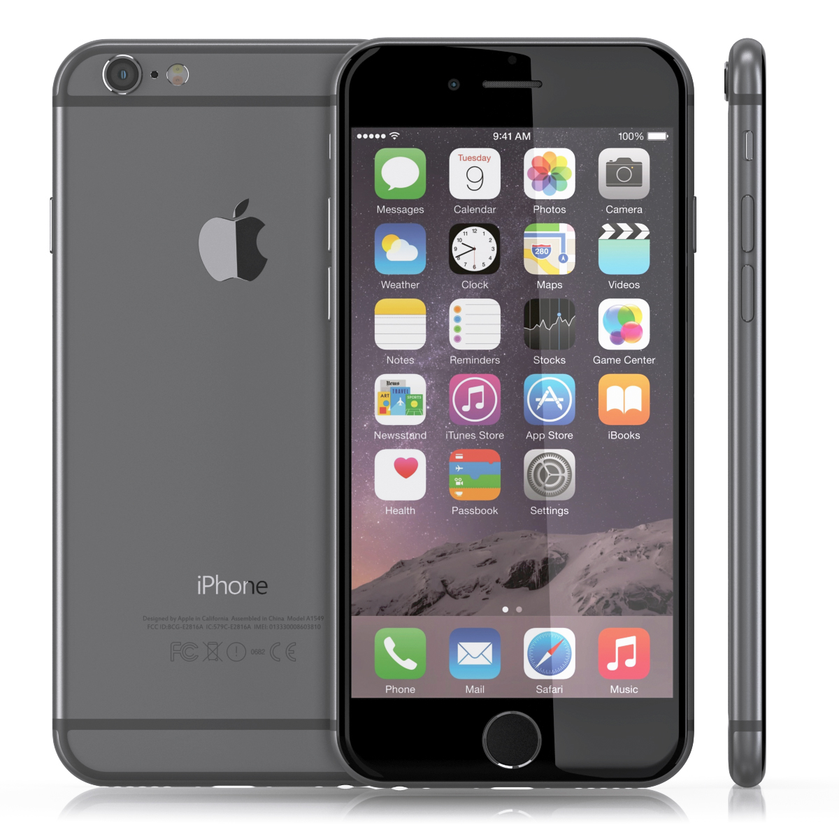 Refurbished  Apple iPhone 6 64GB/32GB/16GB+1GB 4.7-inch 1810mAh Battery without Fingerprint 8MP+1.2MP Camera unlocked smart phone iPhone6  A8 chip smartphone