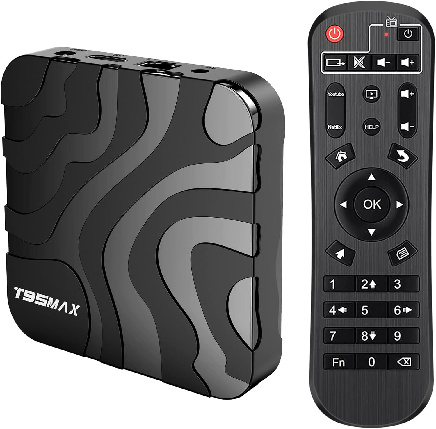 T95 Max Android TV Box Chip H6 Quad-core Cortex-A53 4GB RAM 32GB ROM Smart TV Box