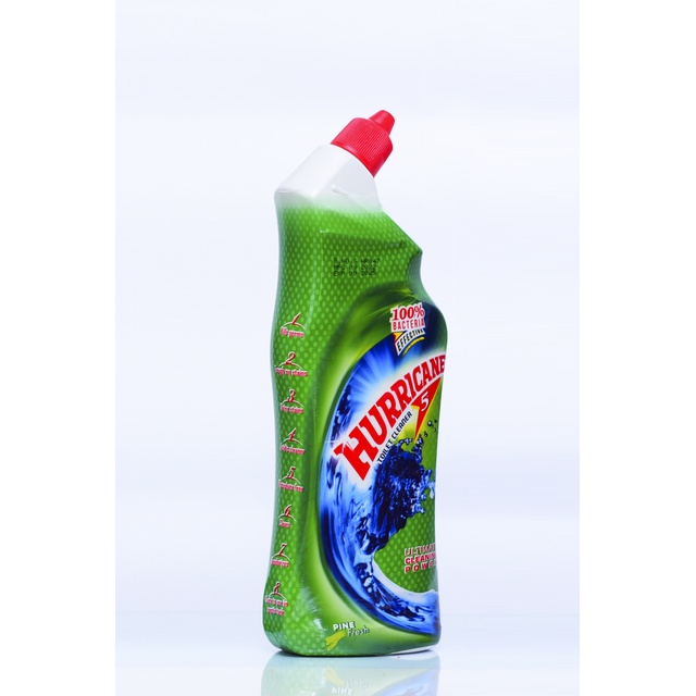 Hurricane Pine Fresh Toilet Cleaner 1Ltr
