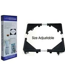 Multifunctional Adjustable Movable Base Dolly for Washing Machine & Refrigerator - Model 58006 Heavy-Duty Stand Cart with Universal Wheels for Fridge, Dryer & Home Appliances