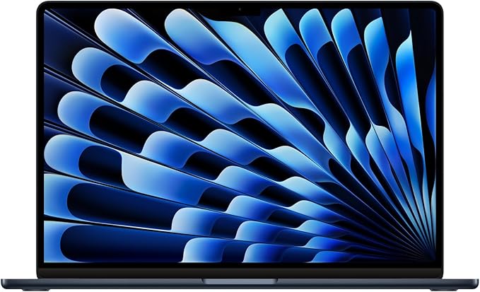 Apple MacBook Air 15-inch Laptop | Apple M2 Chip (8-Core CPU, 10-Core GPU), 8GB RAM, 256GB SSD | 15.3-inch Liquid Retina Display (2880x1864) | macOS Ventura | Midnight - Techsavvy Solutions
