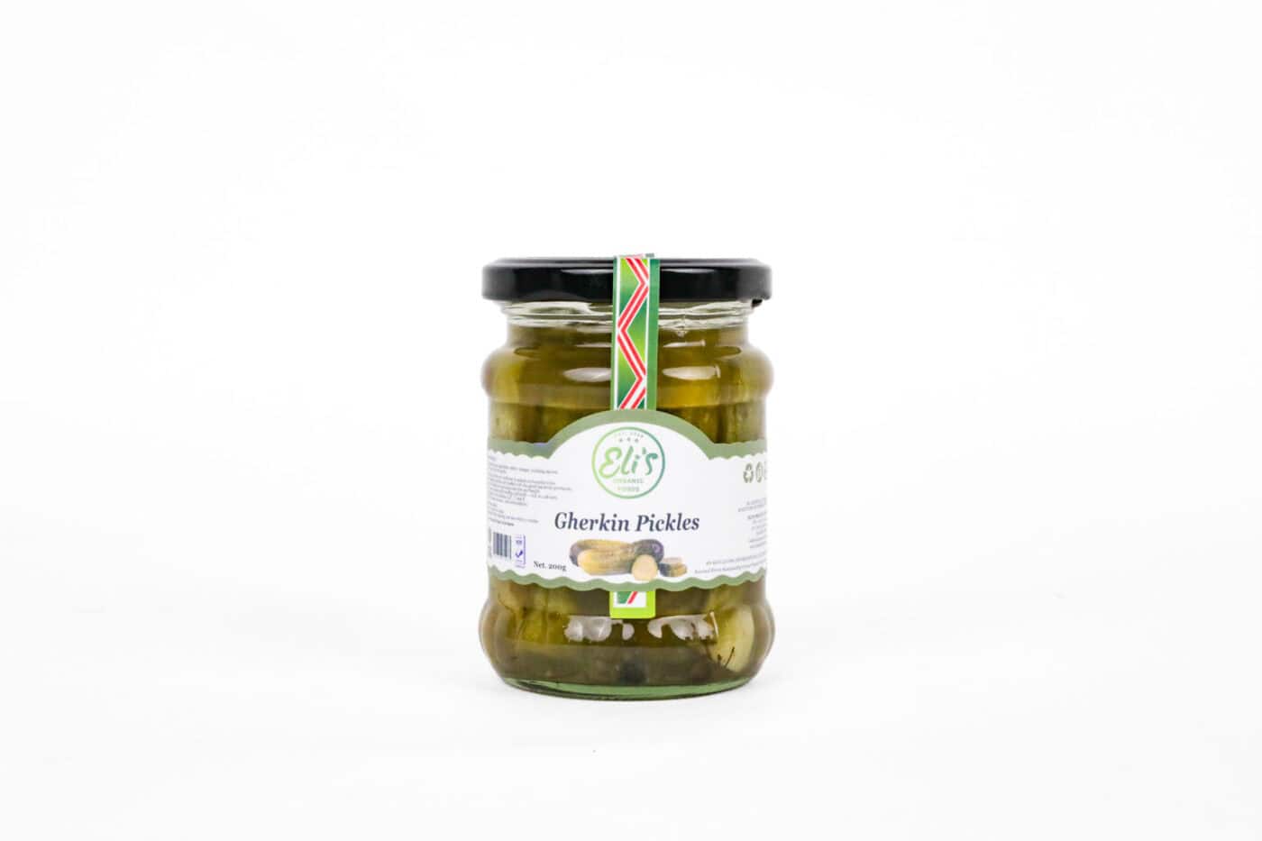 Eli’s Organic Foods Gherkin Pickles – 200g