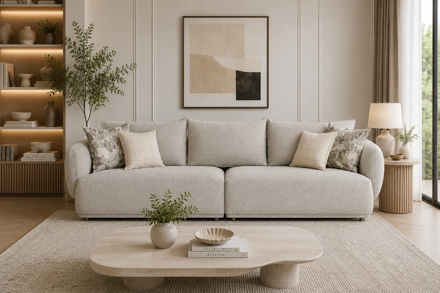 Alto 2 Seater LAF Stationary Sofa – Grey