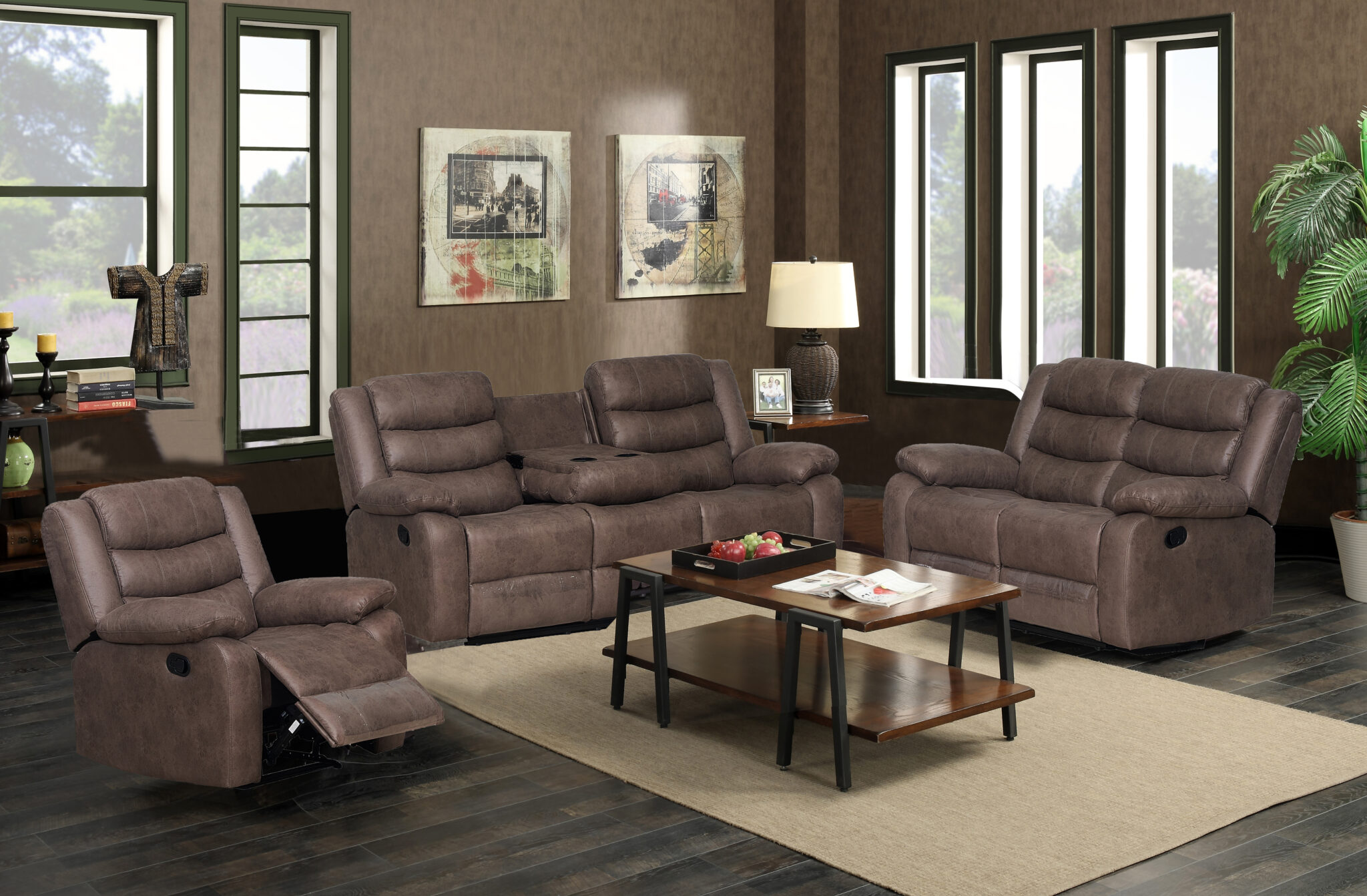 Luna 6 Seater Recliner