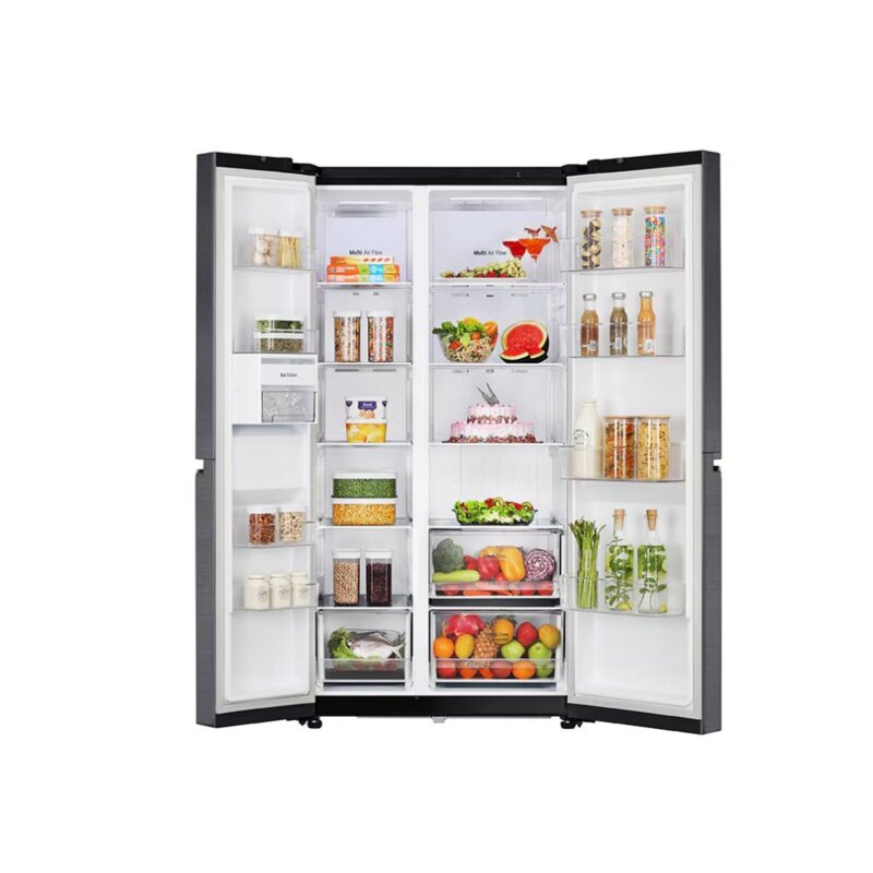 LG 664L Side-by-Side Refrigerator GC-B257KQJW -No Frost