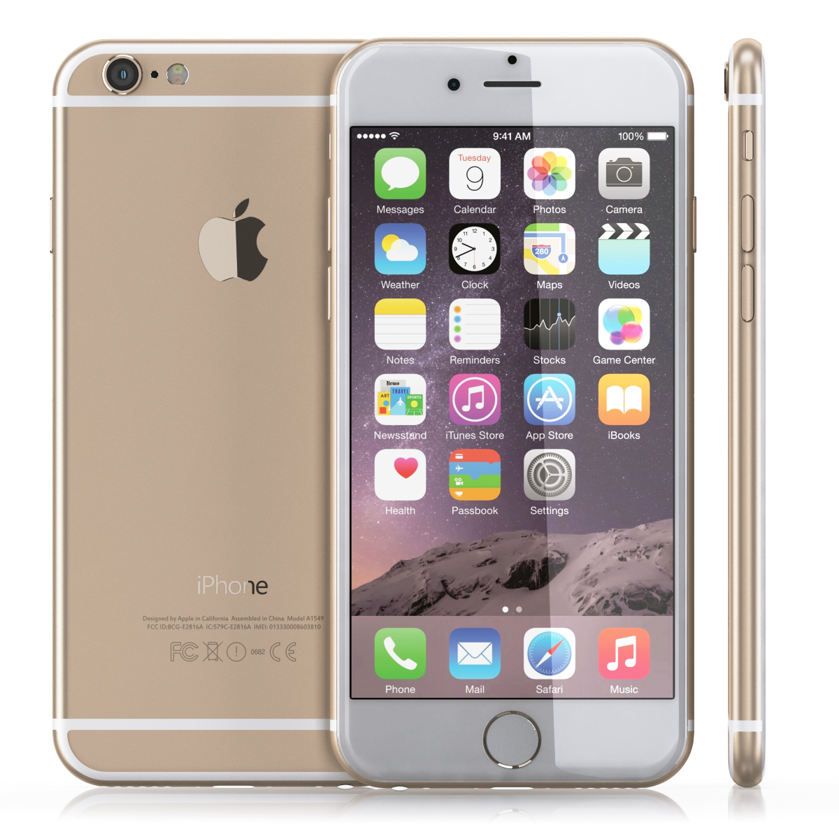 Refurbished  Apple iPhone 6 64GB/32GB/16GB+1GB 4.7-inch 1810mAh Battery without Fingerprint 8MP+1.2MP Camera unlocked smart phone iPhone6  A8 chip smartphone