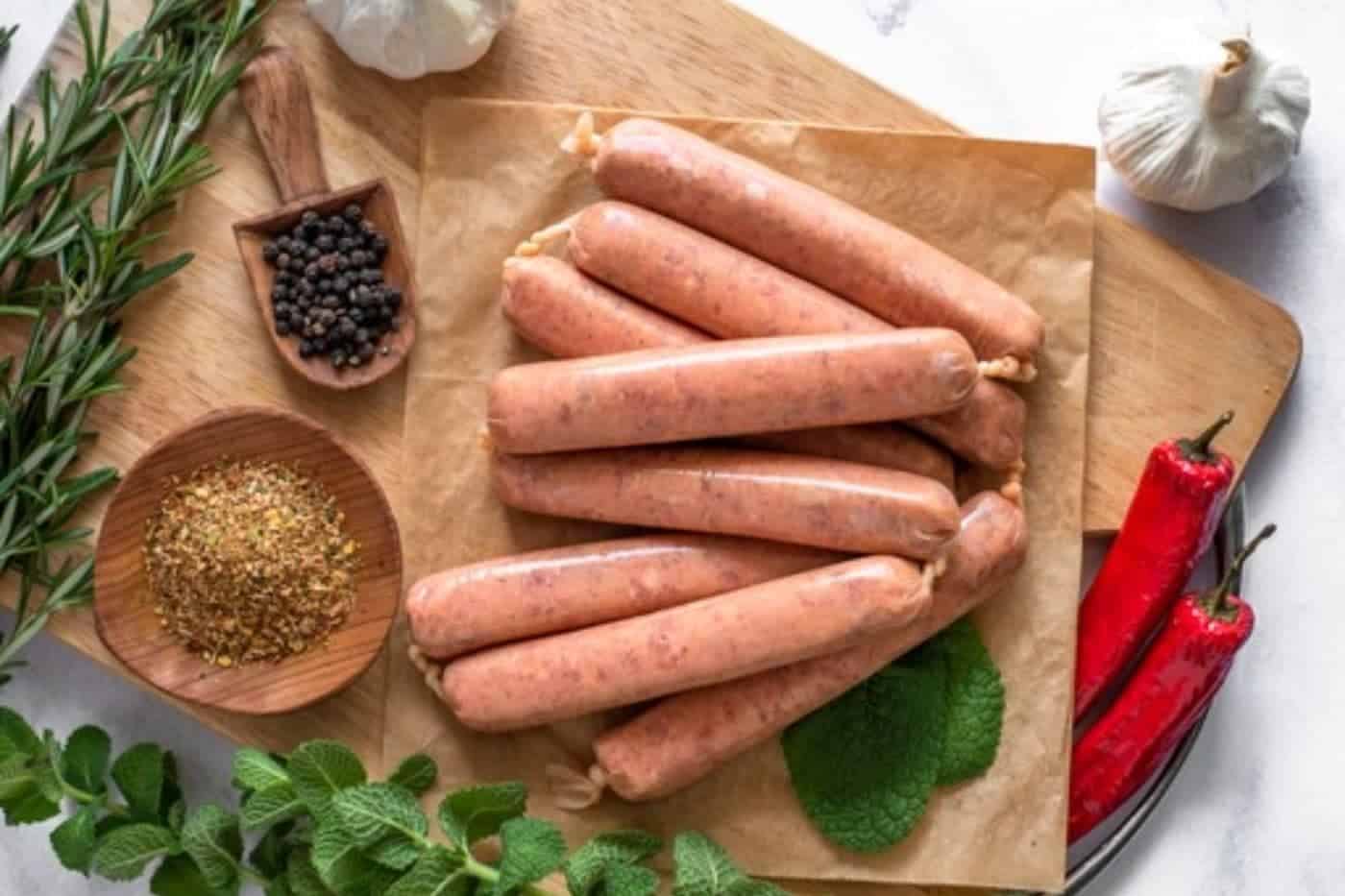 Highland Castle Farms Cumberland Sausages (Seasoned) – 500g (Frozen)