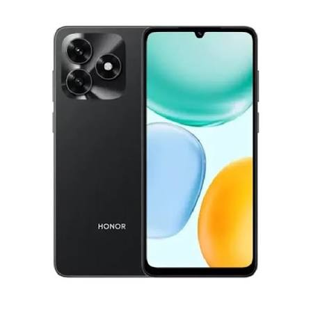 HONOR X5C 6.74" 4GB RAM + 64GB 4G, 90Hz Display, 13MP AI Camera, 5260mAh Battery, MediaTek Helio G81, Dual SIM – Midnight Black