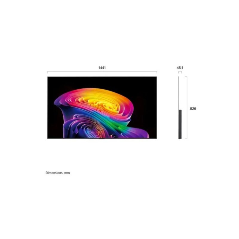 LG OLED evo AI C6 65 Inch 4K Smart TV OLED65CS6VA
