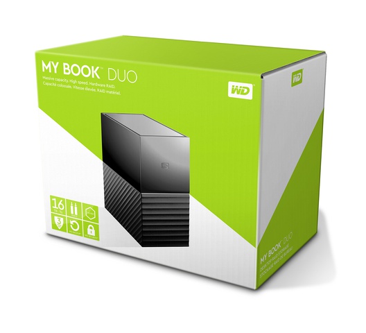 WD My Book Duo 16TB - WDBFBE0160JBK-EESN
