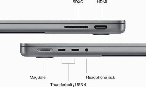 MacBook Pro M3 14-inch Laptop | Apple M3 Chip | 8GB RAM | 512GB SSD | 14.2″ Liquid Retina XDR Display | Space Gray | Price in Kenya - Techsavvy Solutions