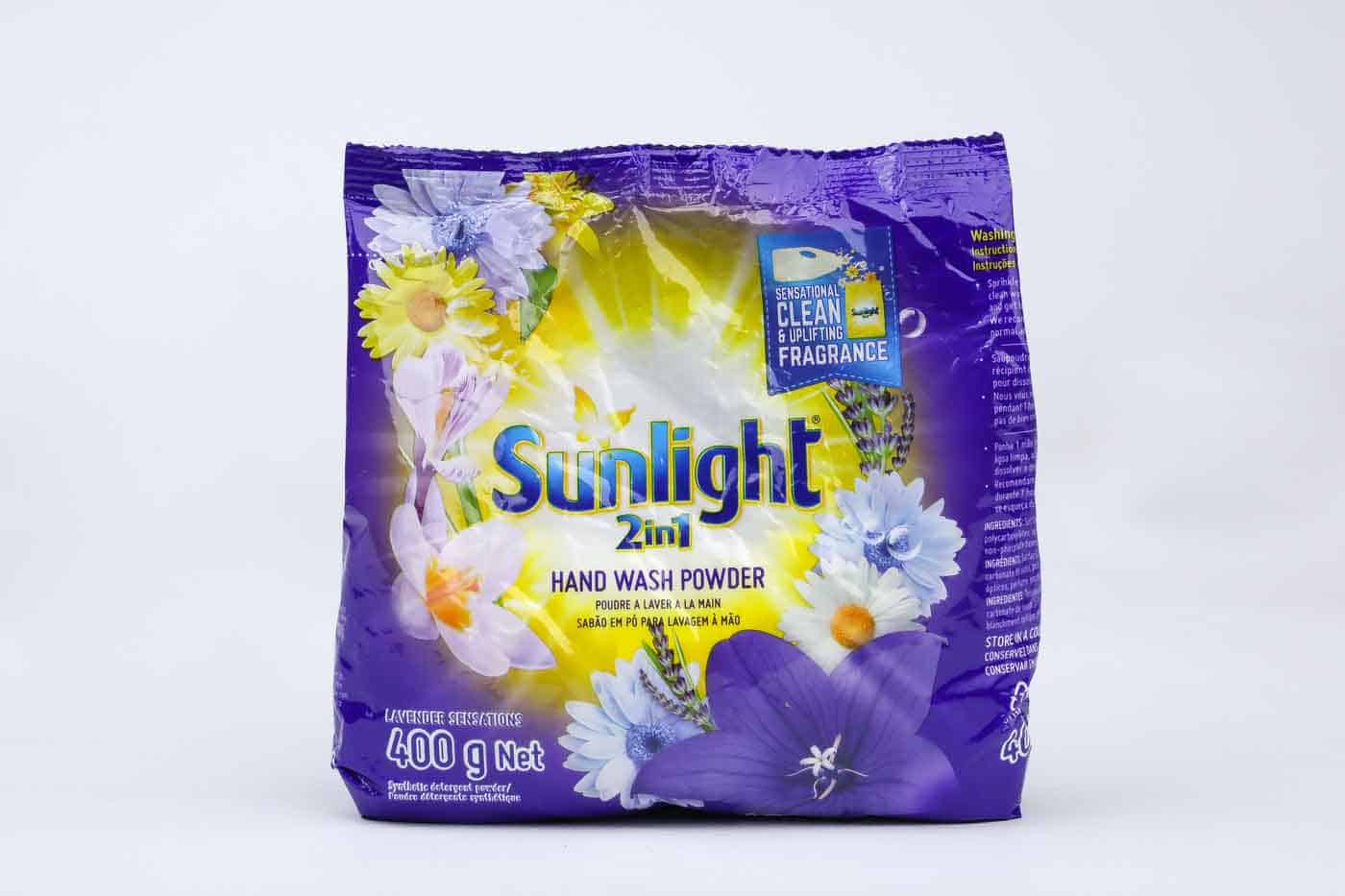 Sunlight 2 In 1 Hand Washing Powder – 400g