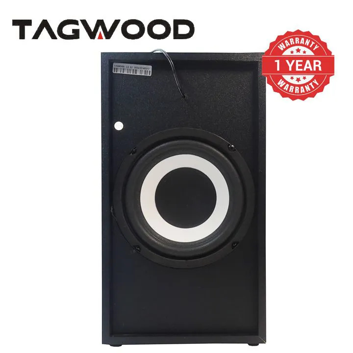 Tagwood 12000W 2.1CH Multimedia Bluetooth Woofer Speaker System Subwoofer LS-S5 Soundbar BT/USB/SD/FM AC/DC System Soundbar with Remote Control S5 Speaker bass Soundbar system Sound bar system