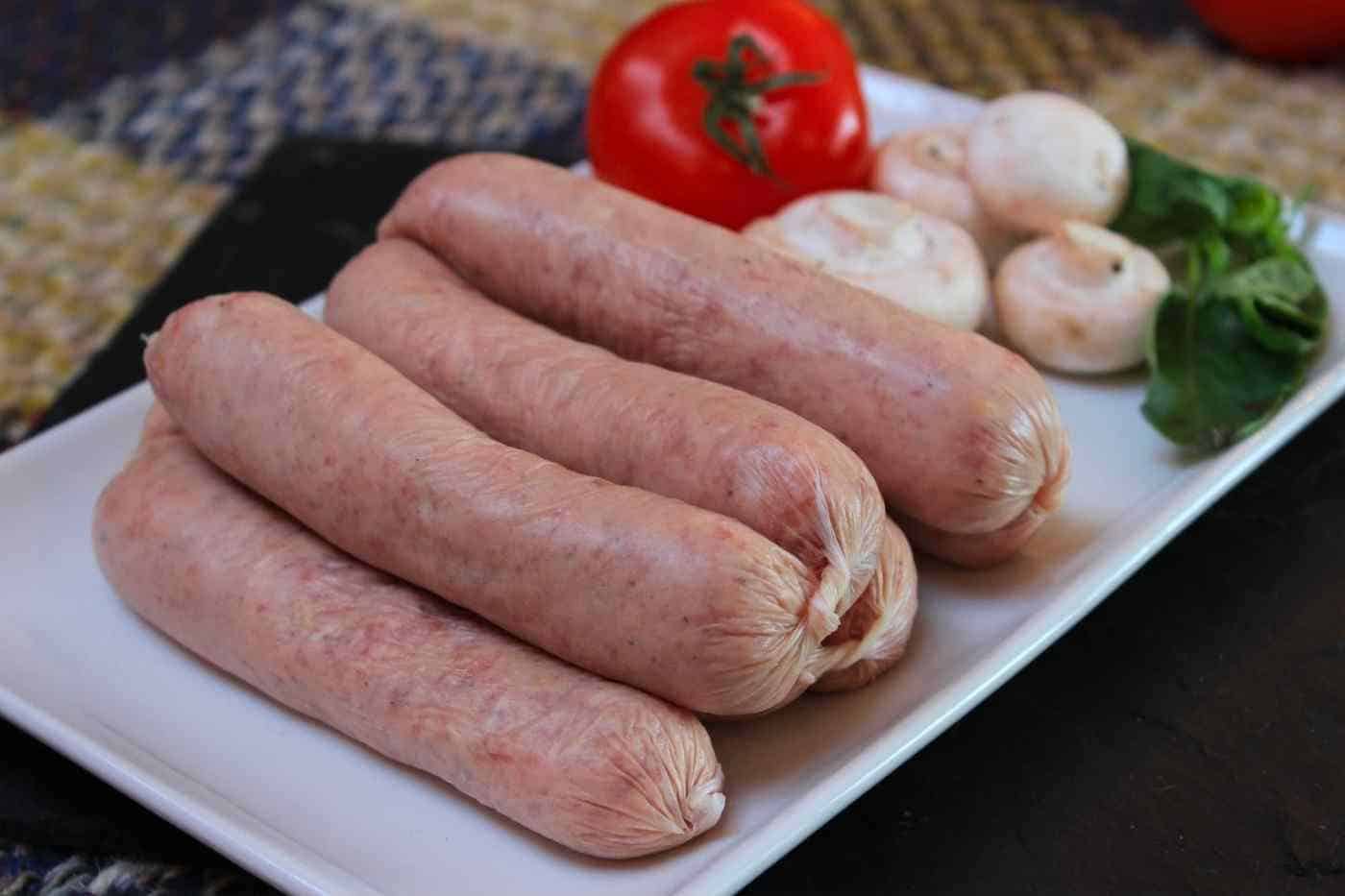 Highland Castle Farms Pork Traditional Recipe Sausages – 500g (Frozen)
