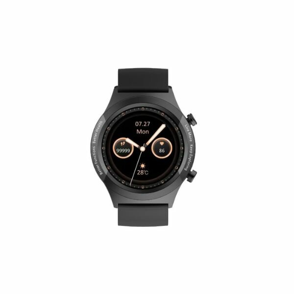 Oraimo Watch R Heart Rate Monitoring Waterproof Smart Watch-Green / Silver / Dar