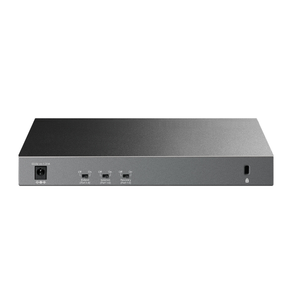 TP-Link LS1210GP 10-Port Gigabit Desktop Switch with 8-Port PoE+ - Techsavvy Solutions