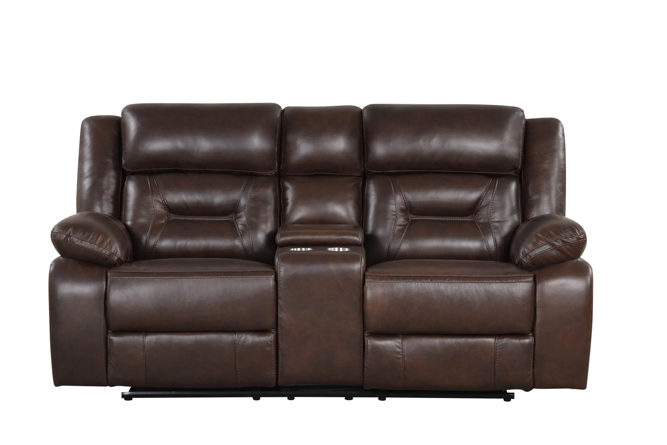 Bella Two Seater Leather Recliner