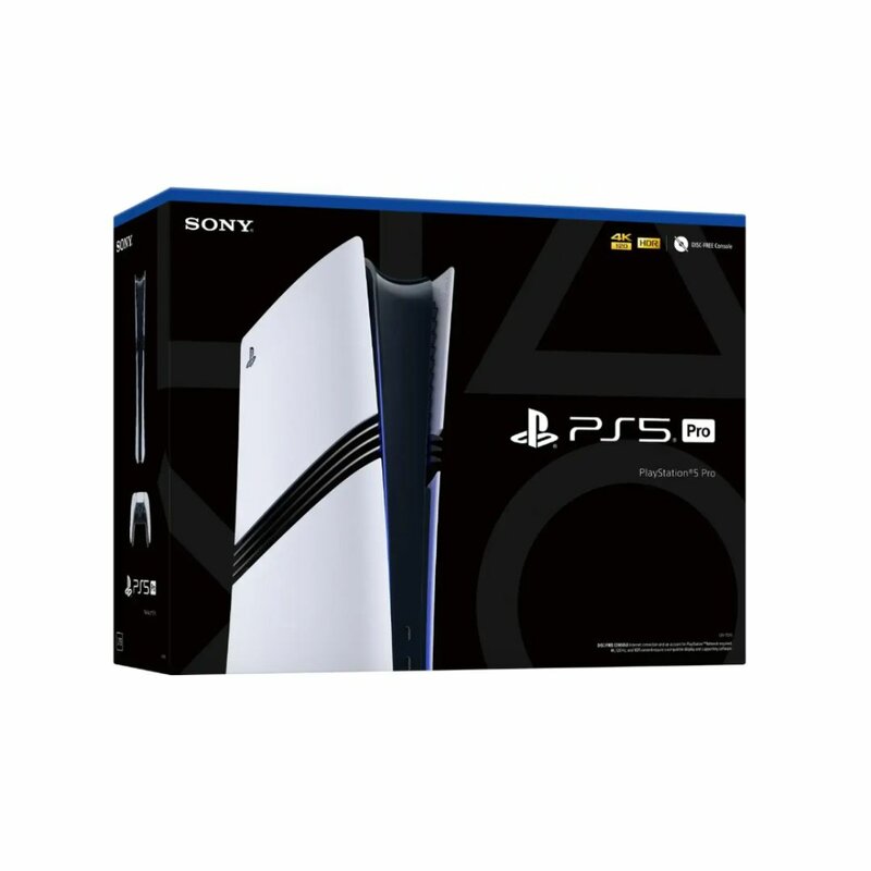 Sony PS5 Pro 2TB Console Disc Drive Support 4K Gaming