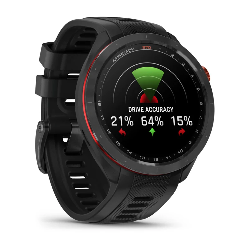 Garmin Approach S70 (47 mm) Golf GPS Smartwatch - Dukatech