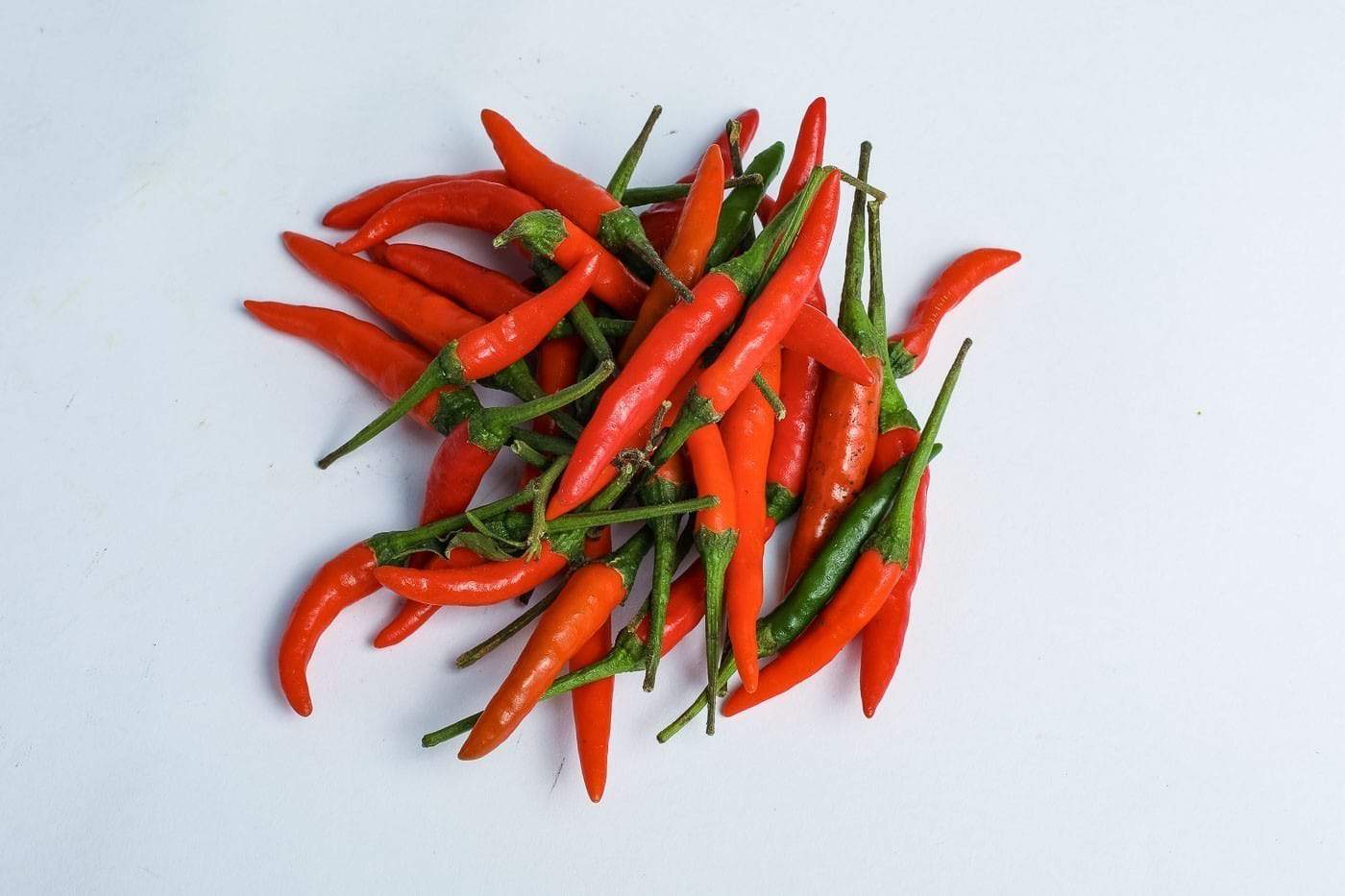 Sunripe Organic Bird’s Eye Red Chillies – 200g