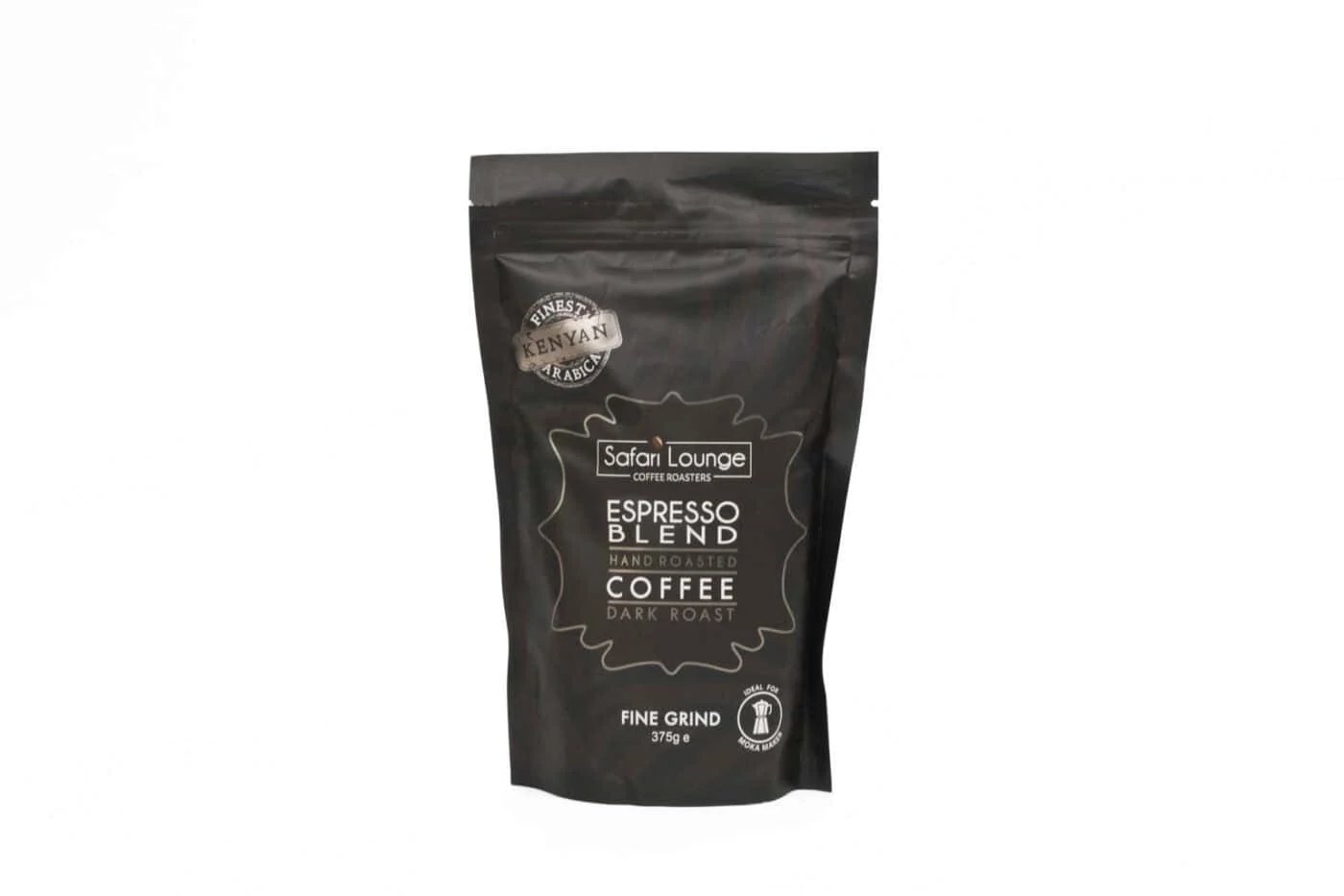 Safari Lounge Dark Roast Espresso Coffee Ground – 375g