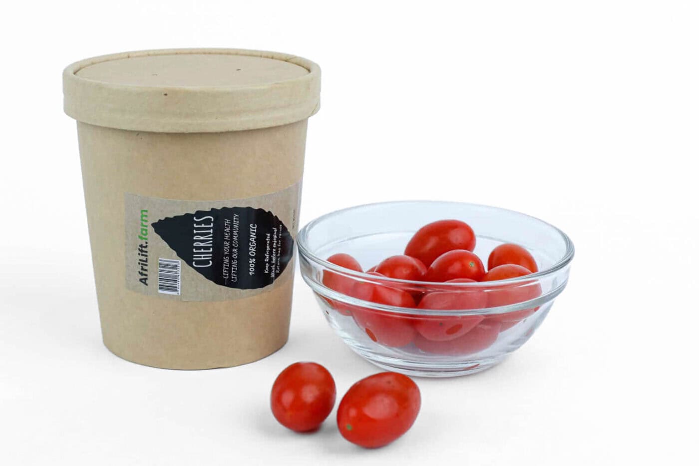 Afrilift Organic Cherry Tomatoes – 300g (Punnet)