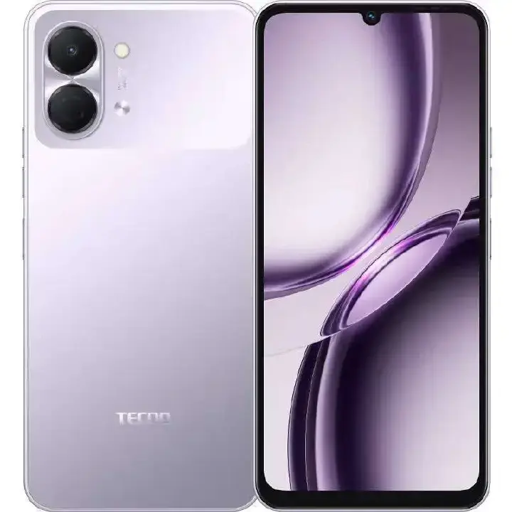 TECNO POP 20 128GB + 8(4+4)GB  64GB+4GB 4G Network 6.75" 120Hz Hole Screen Dual Speakers IP64 Waterproof 13MP 5000mAh 15W Type-C Android 15 Dual SIM Phone Side Fingerprint Unlock phones
