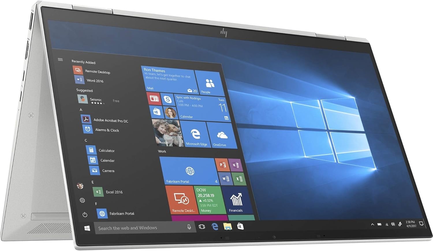 HP EliteBook x360 1040 G7 2-in-1 Laptop | Intel Core i7-10610U | 16GB RAM | 512GB SSD | 14″ FHD IPS Touchscreen | Windows 11 Pro | Pike Silver | Price in Kenya - Techsavvy Solutions