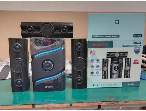 1pc Artelic AT-108 3.1 Channel Multimedia Speaker System