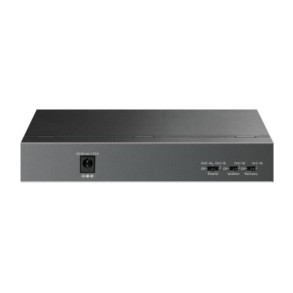TP-Link LS109P 9-Port 10/100 Mbps Desktop Switch with 8-Port PoE+ - Techsavvy Solutions