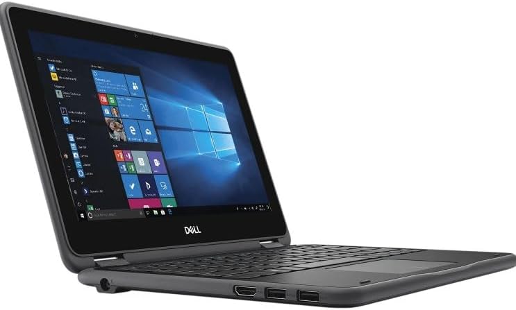 Dell Latitude 3189/3190 2-in-1 Laptop | Intel Pentium Processor, 4GB RAM, 128GB SSD | 11.6-inch HD Touchscreen | Windows 11 Pro | x360 Convertible - Black - Techsavvy Solutions