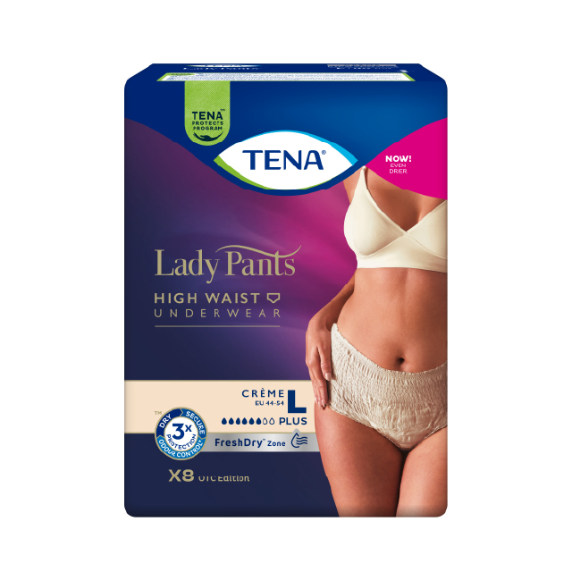 Tena Lady Pants Plus Large 8'S