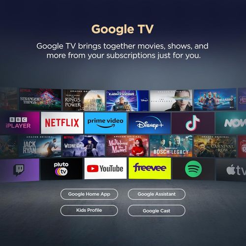 TCL 43" Inch Smart Android TV GOOGLE AI TV 4K Ultra HD TV 43V6D 2026 MODEL Direct LED TV HDR10 Bluetooth TV WIFI NETFLIXYOUTUBE APPSTORE DOLBY PRIME VIDEO ICAST TCL43 TCL TV+FREE TVGUARD+TILT BRACKET