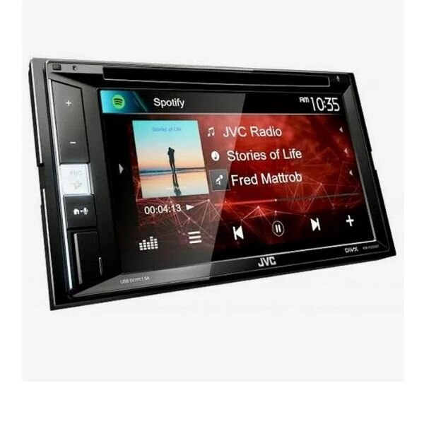 JVC KW-V250BTM Car Audio – 6.8" Touchscreen, Bluetooth,