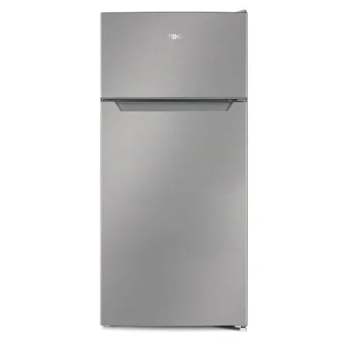 MIKA FRIDGE 112L 2 Door Line Silver Dark MRDCD112LSD
