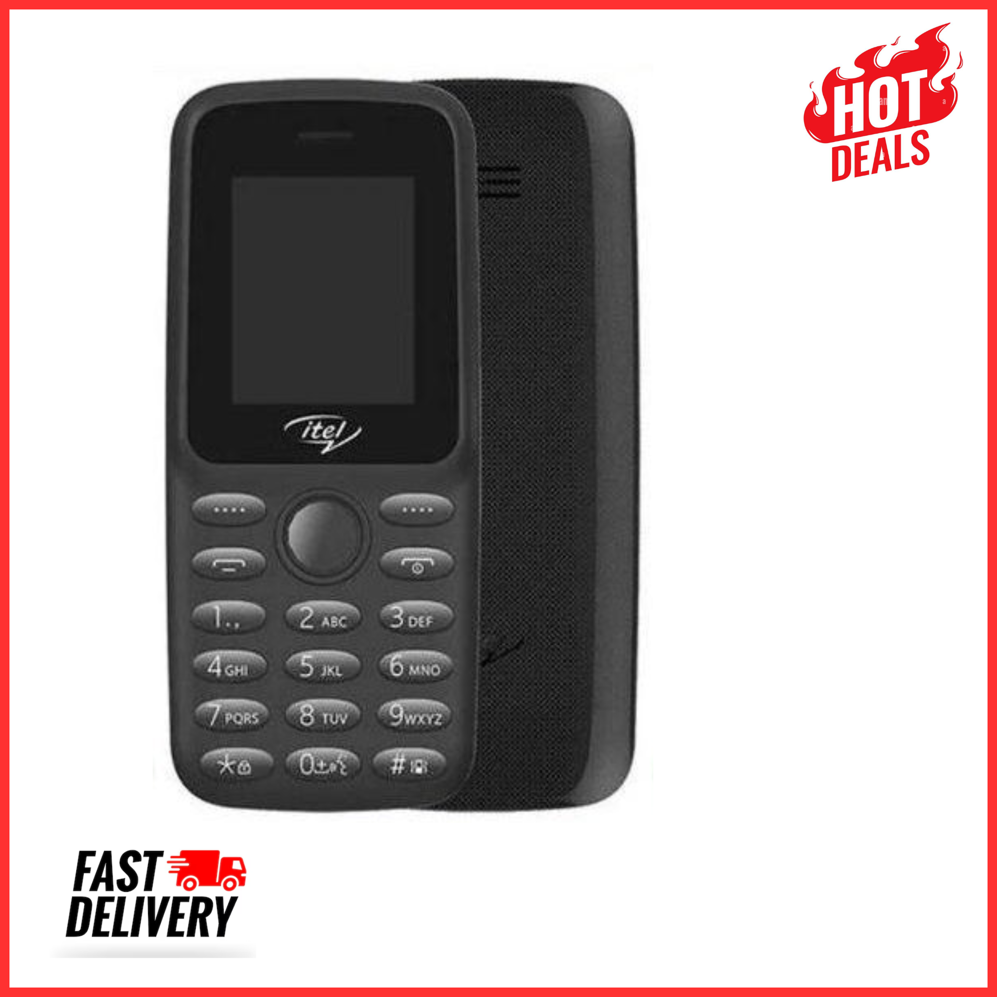 KILIMALL ANIVERSARY
,LIMITED OFFER!!!!NEW ITEL 2163 1.8" DISPLAY WIRELESS FM DUAL SIM OPERA MINI BRIGHT TORCH KABAMBE KATULULU BUTTON FEATURE PHONE KING TALKER 2000 CONTACTS MEMORY ONE
