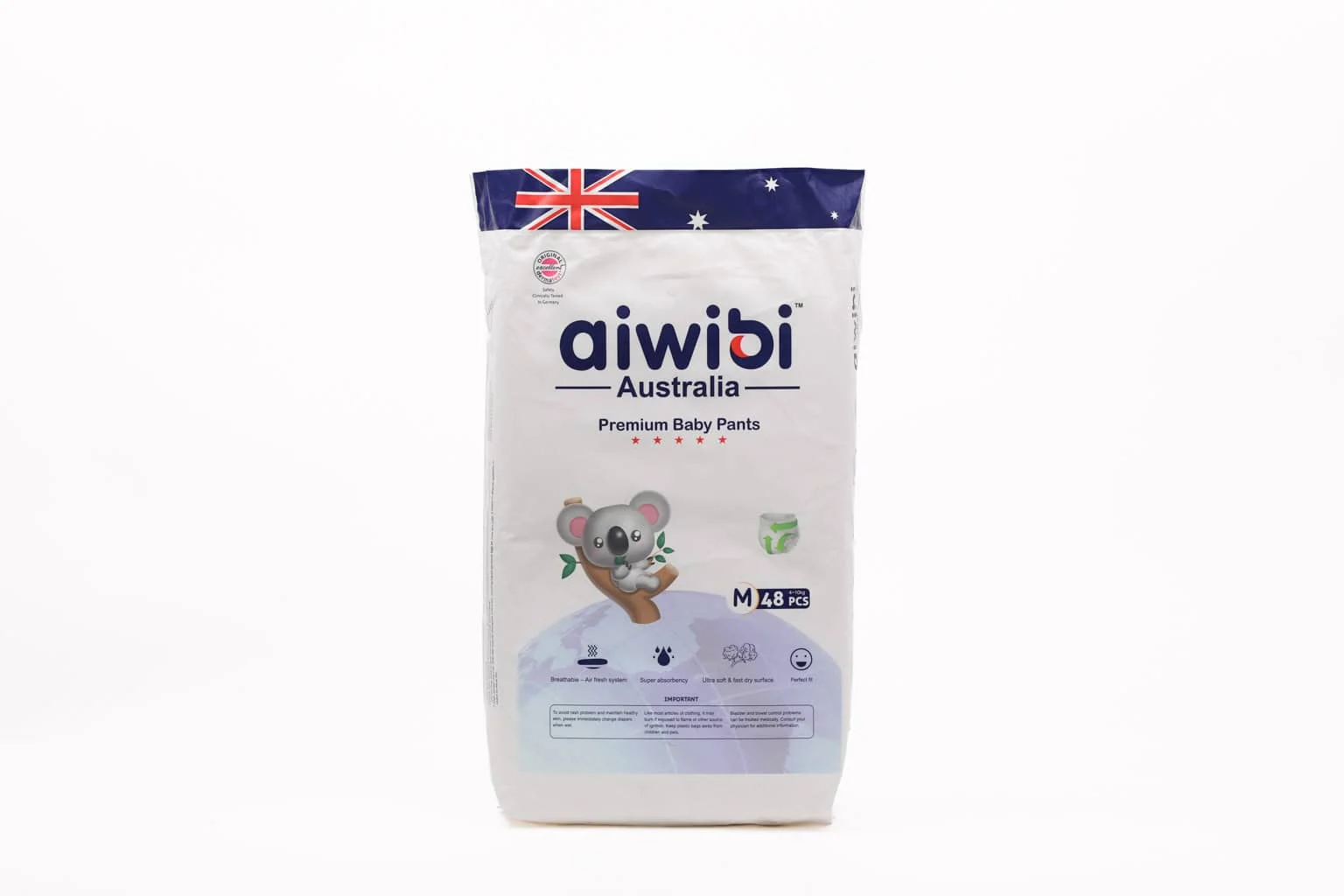 Aiwibi Baby Pants | Midi – 48 Pieces (6Kg – 11Kg)