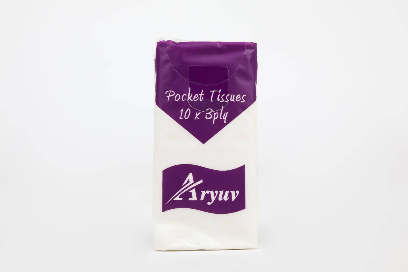 Aryuv Premium Pocket Tissues – 10 Sheets