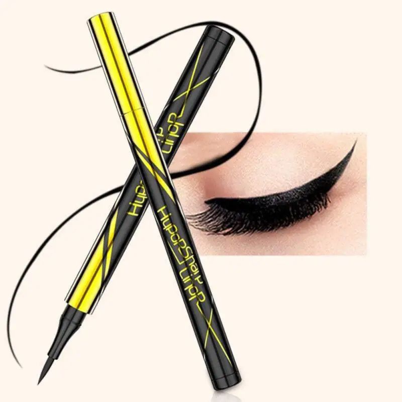 Eyeliner Pen Waterproof Long Lasting Eye Liner Pencil Quick Drying Not Bloom Natural Eyeliner Liquid Pen Cosmetic Tools Professional Makeup