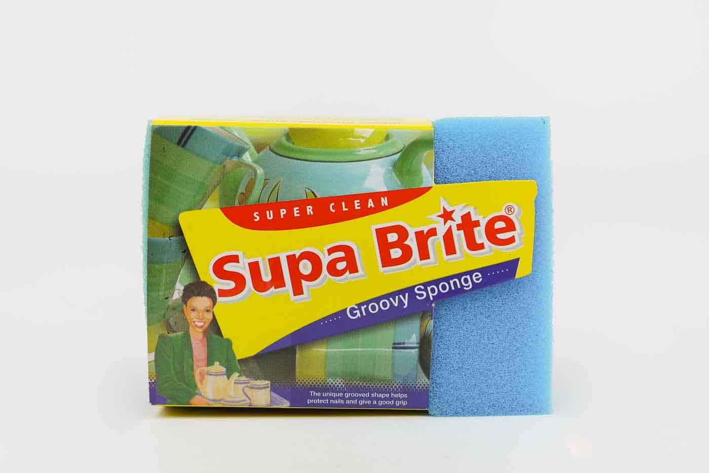 Supa Brite Groovy Sponge – 1 Piece