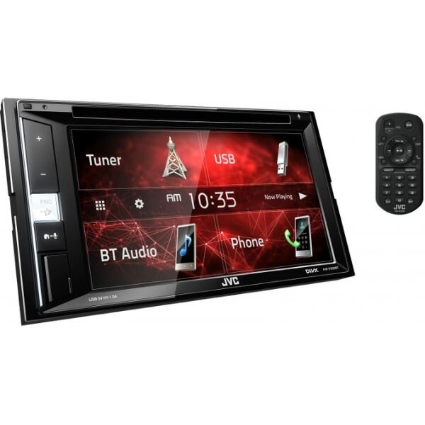 JVC KW-V250BTM Car Audio – 6.8" Touchscreen, Bluetooth,