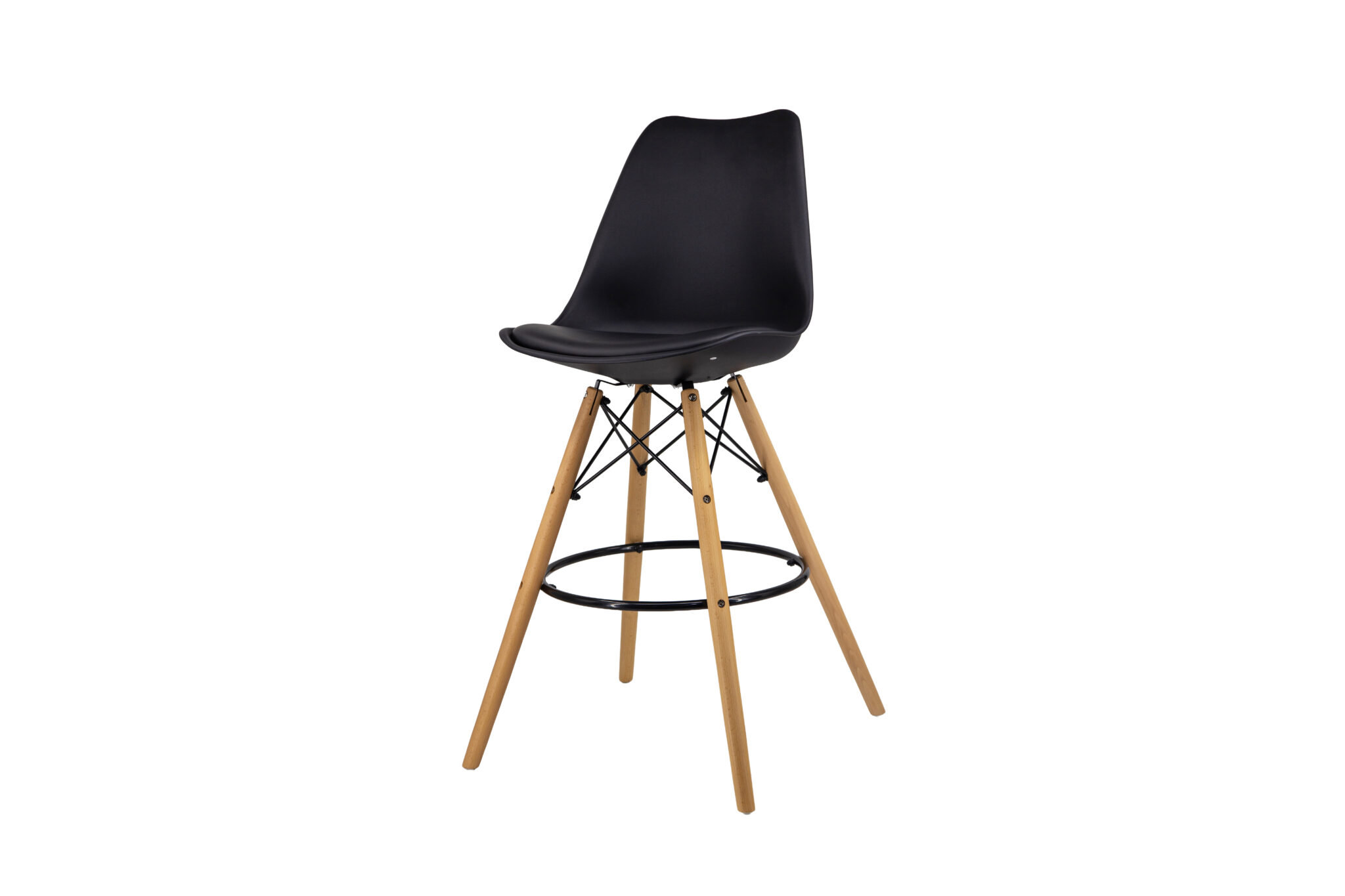 Sardinia counter height chair – Black